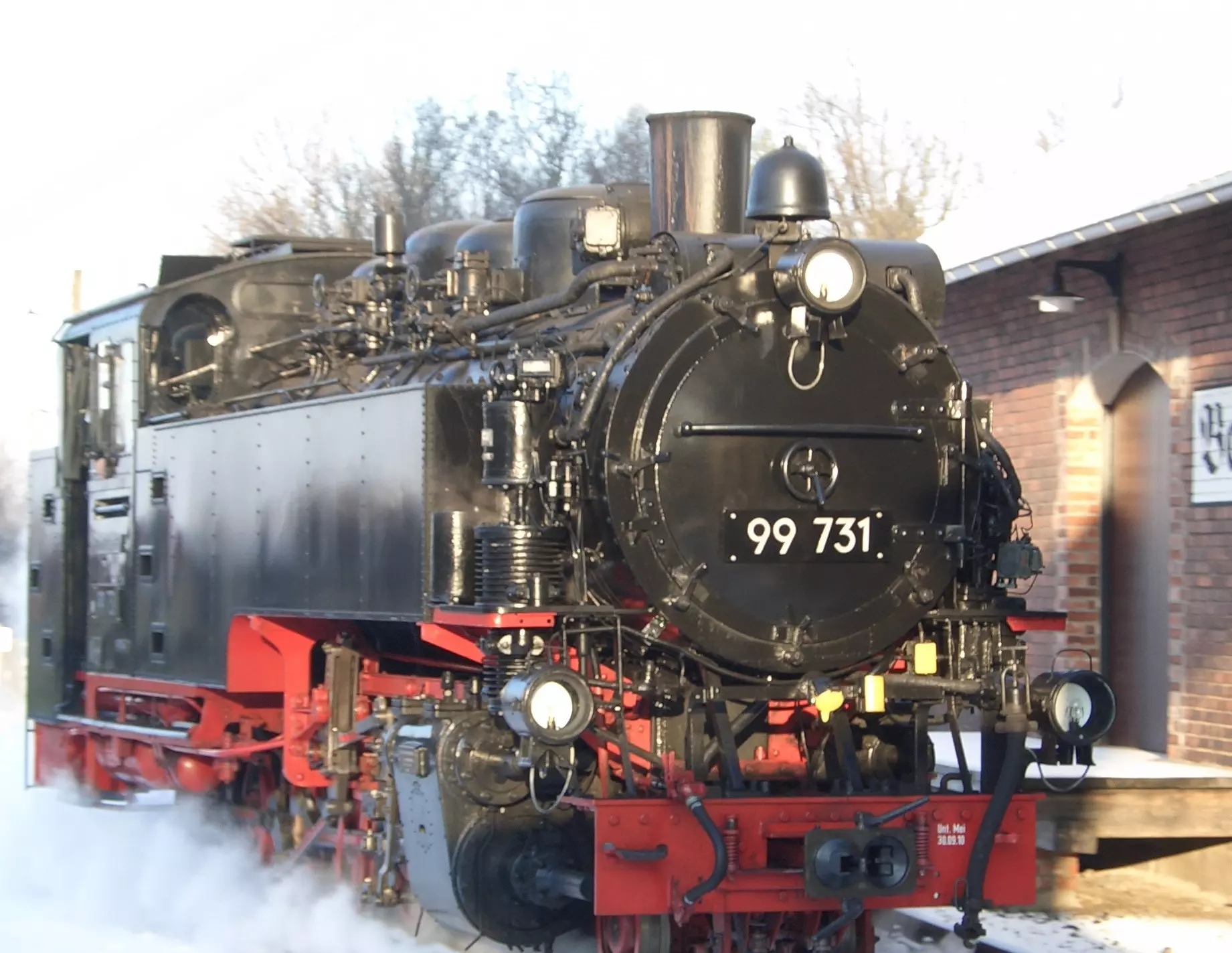 Steam locomotive