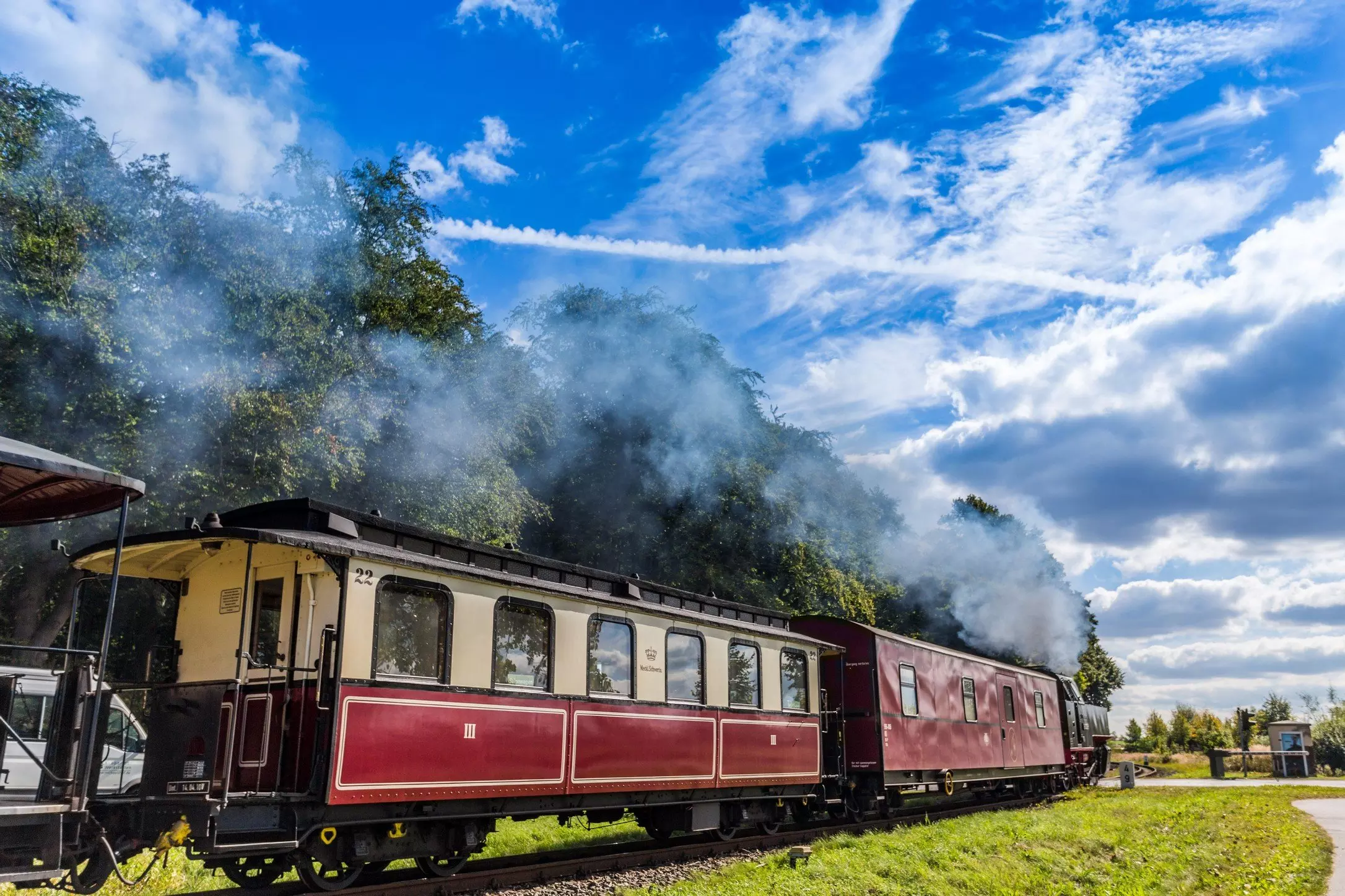 Molli train, Germany - © Bildergentur Zoonar GmbH/shutterstock Steam train