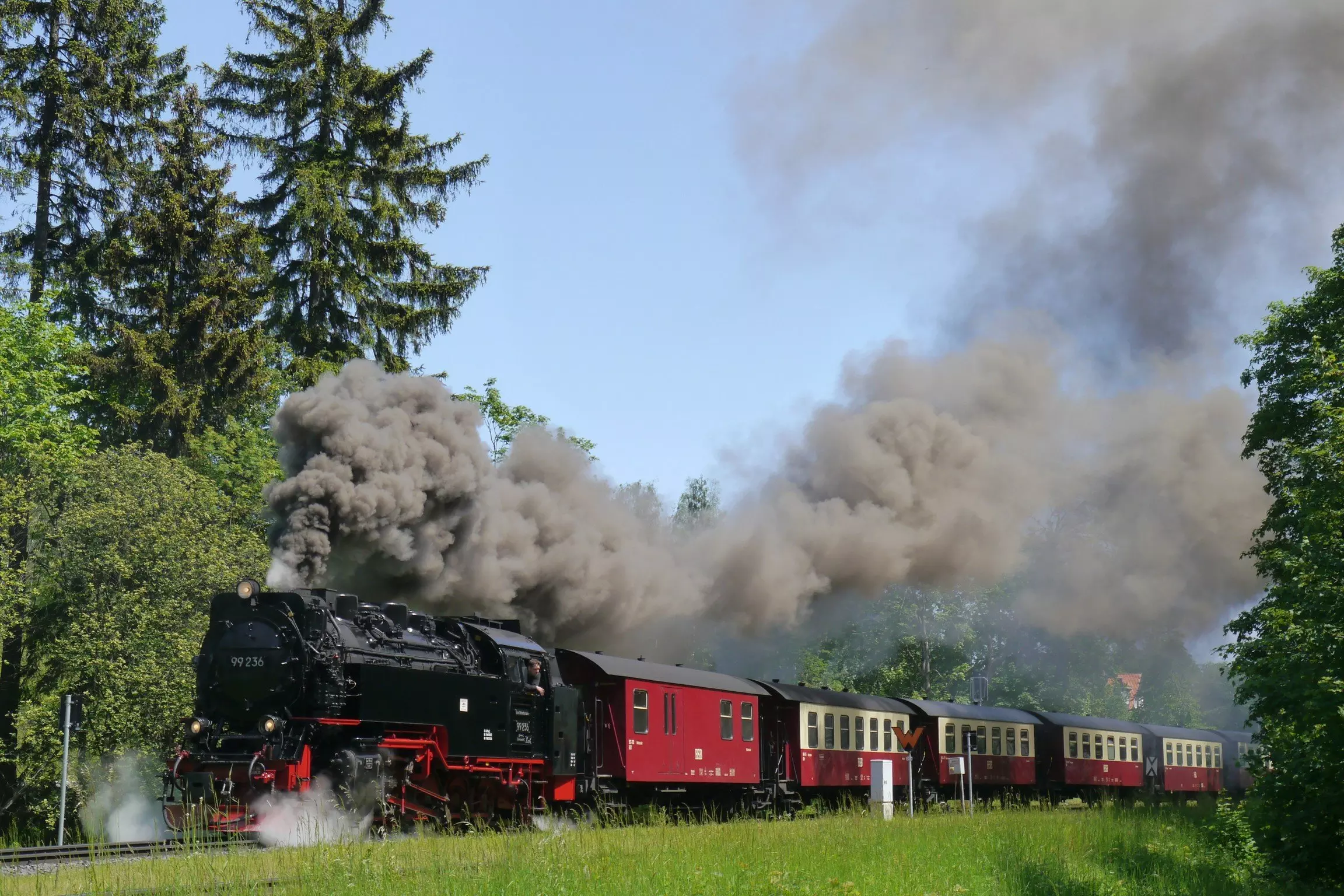 Harz Railway - © John Robson Steam train